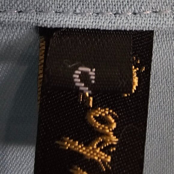 NWT Roylamp Blue Boho Shirt Dress Tiered Minimalist S - Picture 10 of 13